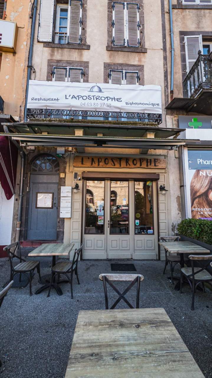 Coin repas en extérieur Champeix