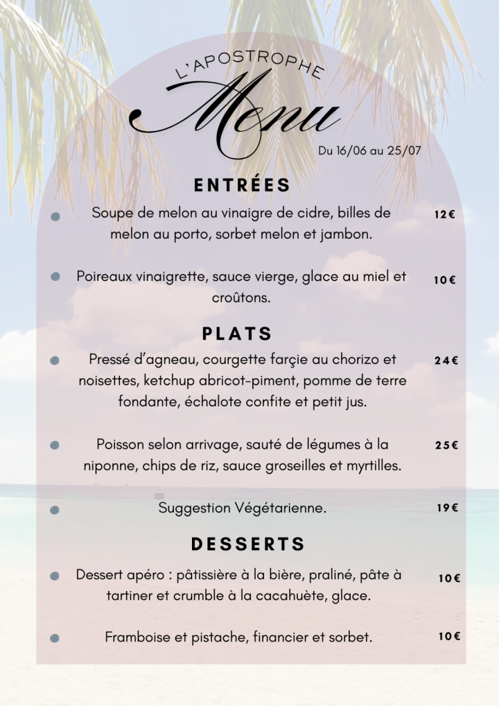 menu été    3